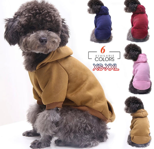 Dog Hoodies Pet Clothes for Small Dogs Pet Clothing Puppy Cat Sweatershirt Coat Cotton Chihuahua Doggie Costume Jackets